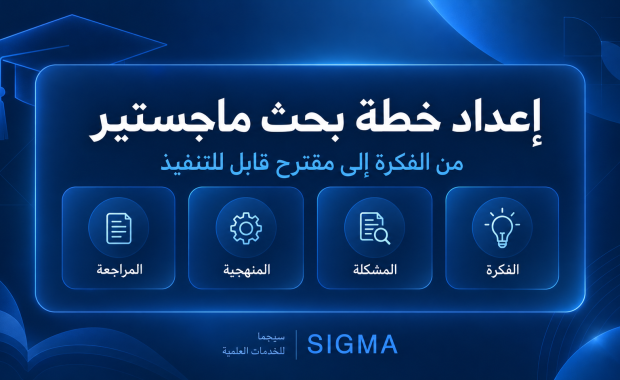 إعداد خطة بحث ماجستير | خدمة كتابة ومراجعة المقترح البحثي